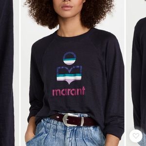 Isabel Marant Etoile Kiefferf long sleeve linen shirt size small